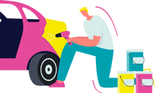 Header Sticky Image Right